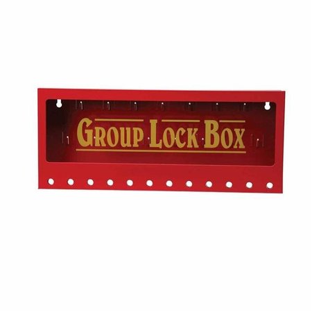 BRADY Brady 262-105715 Metal Wall Lock Box; Large 262-105715